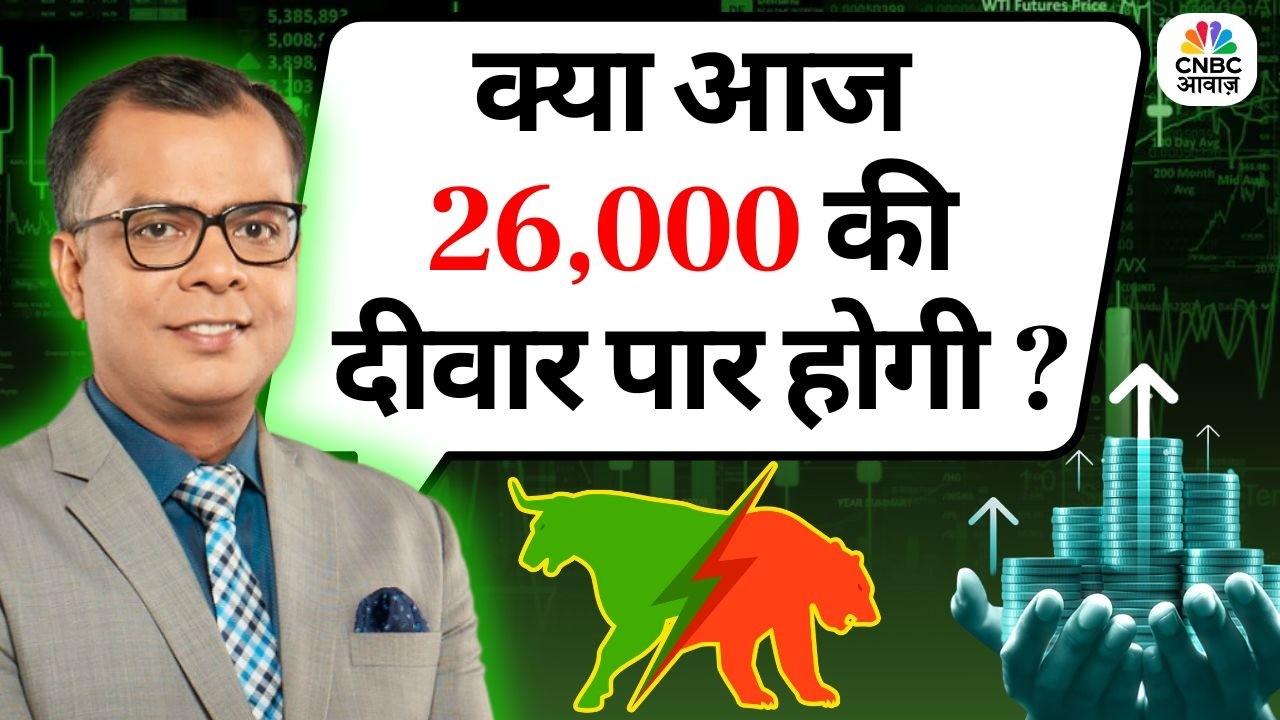 Editor's Take | Anuj Singhal On Market Trends | क्या आज 26,000 की दीवार पार होगी ?