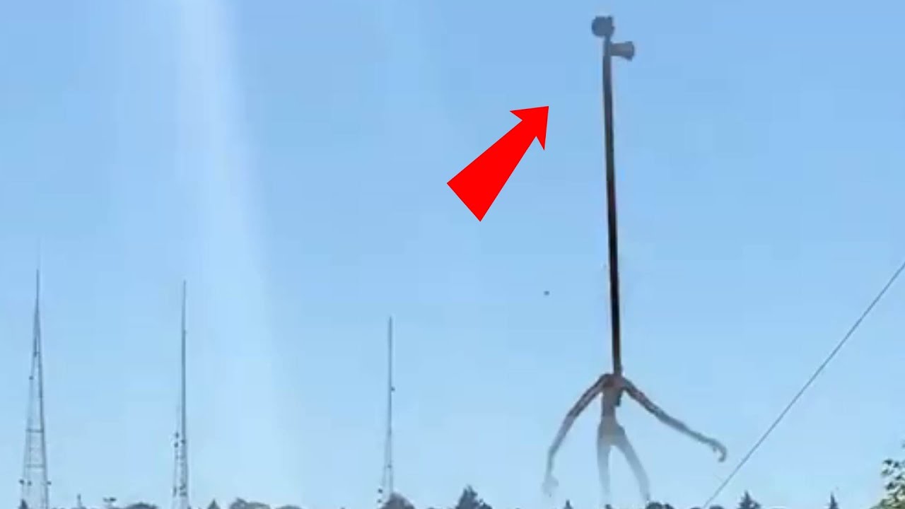 5 Long neck Siren Head sighting in real life - Paranormal TOP 5