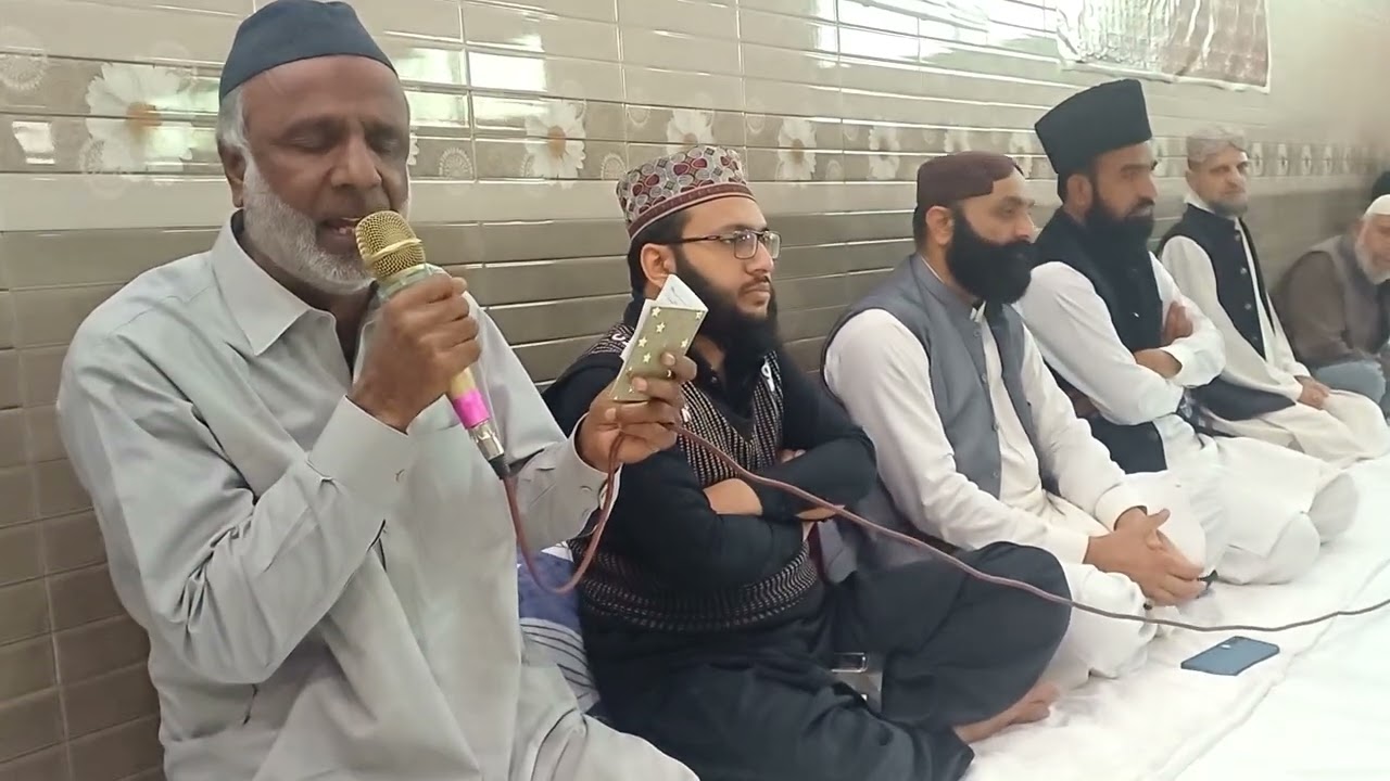 NATKHWAN BADIO REHMAN DUA KHATAM 40VAN MUHAMMAD SAIED AWAN MADINA MASJID CHAKLALA 