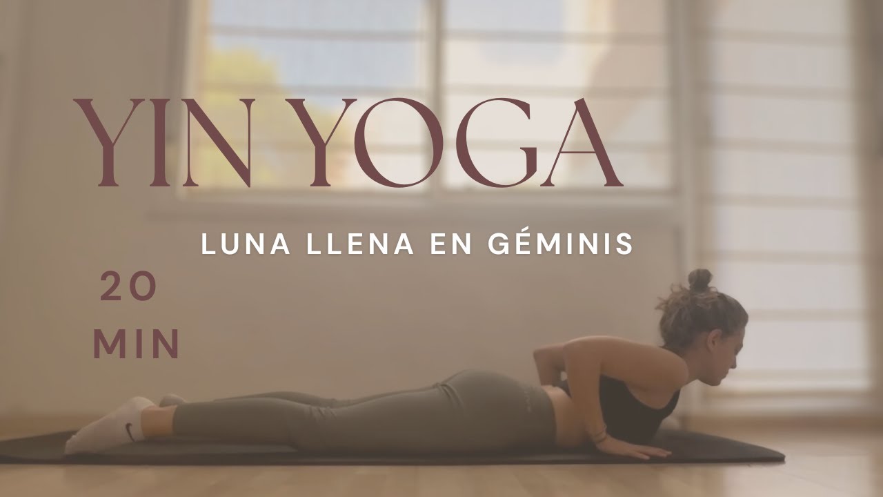 Calma cuerpo y mente 🌕 Yin Yoga - Luna llena Géminis (04 dic)