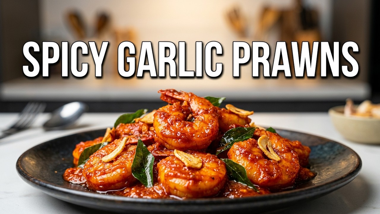 Peri Peri Prawns | Spicy Prawns Masala | Jumbo Tiger Prawns Curry