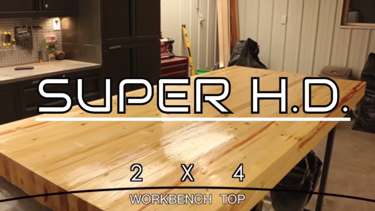 2x4 workbench top