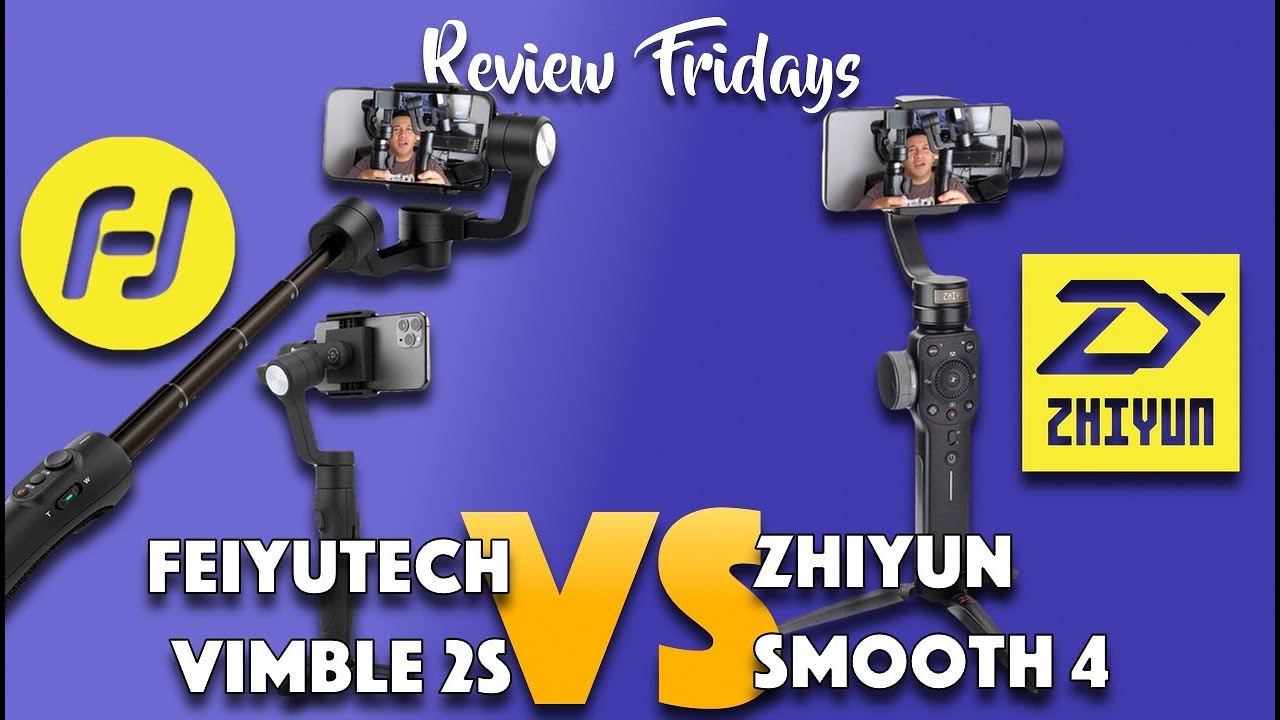 Feiyu Vimble 2s Vs Zhiyun Smooth 4 👉 Zhiyun Smooth 4 Vs Feiyutech Vimble 2 layman review