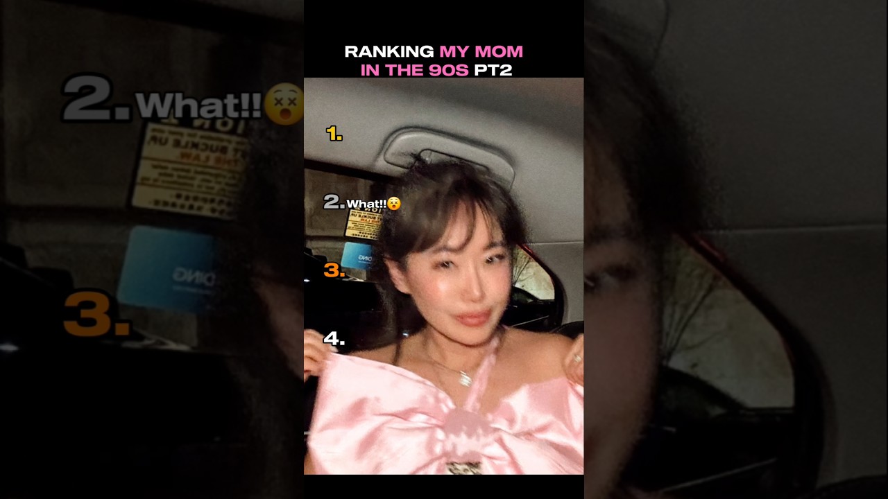 Ranking my mom in the 90s pt2
