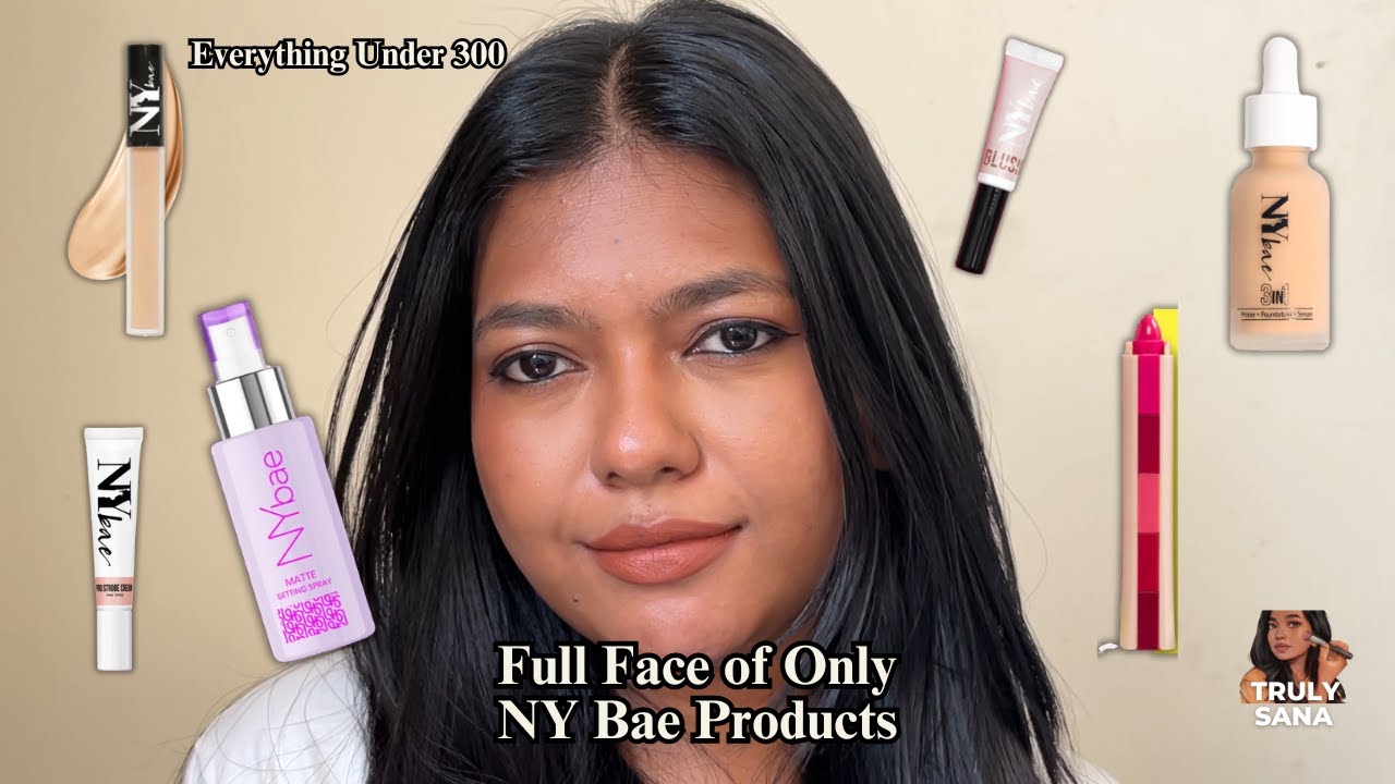*UNSPONSORED* FULL FACE OF NY BAE PRODUCTS ON DUSKY SKIN  | IN TAMIL |