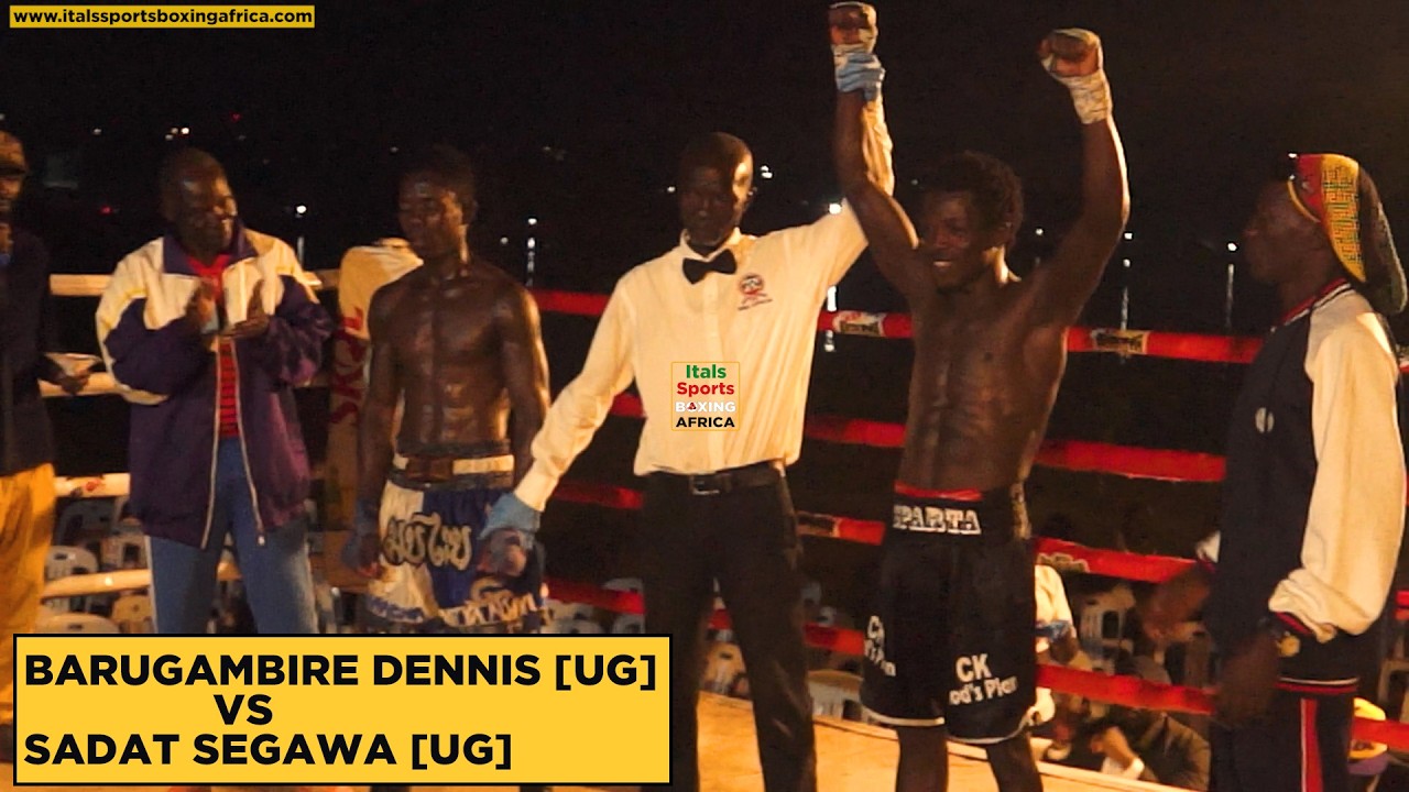 SADAT SEGAWA UG VS BARUGAMBIRE DENIS UG Full Fight Highlights #italssportsboxing #sadatvsbarugambire