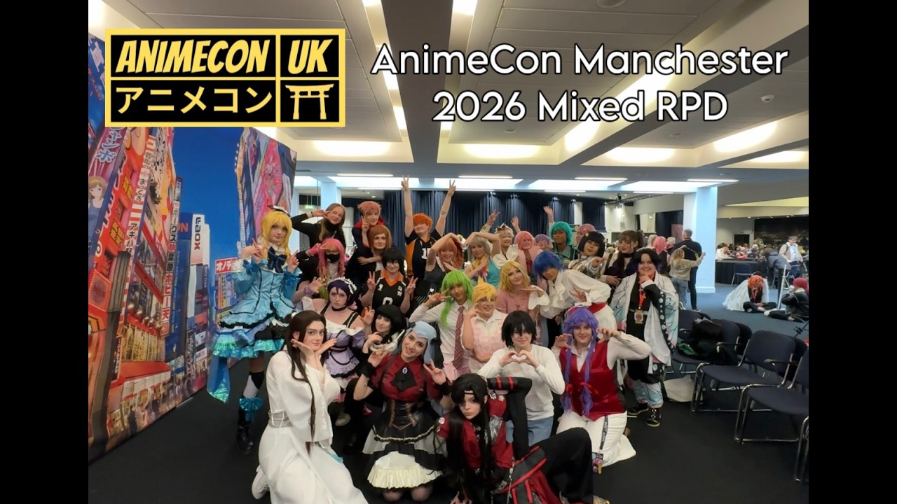 K-POP AND J-POP RANDOM PLAY DANCE IN PUBLIC - AnimeCon Manchester 2026 Mixed RPD