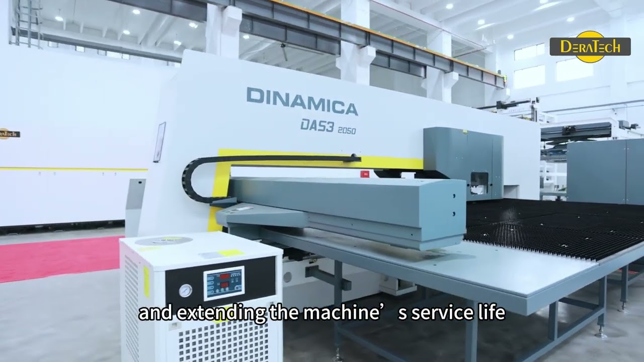 Deratech CNC Sevro Turret Punching Machine