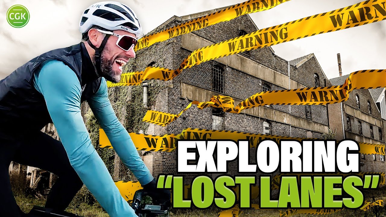 Exploring Lost Lanes & An Abandoned Building on Gravel Bikes!