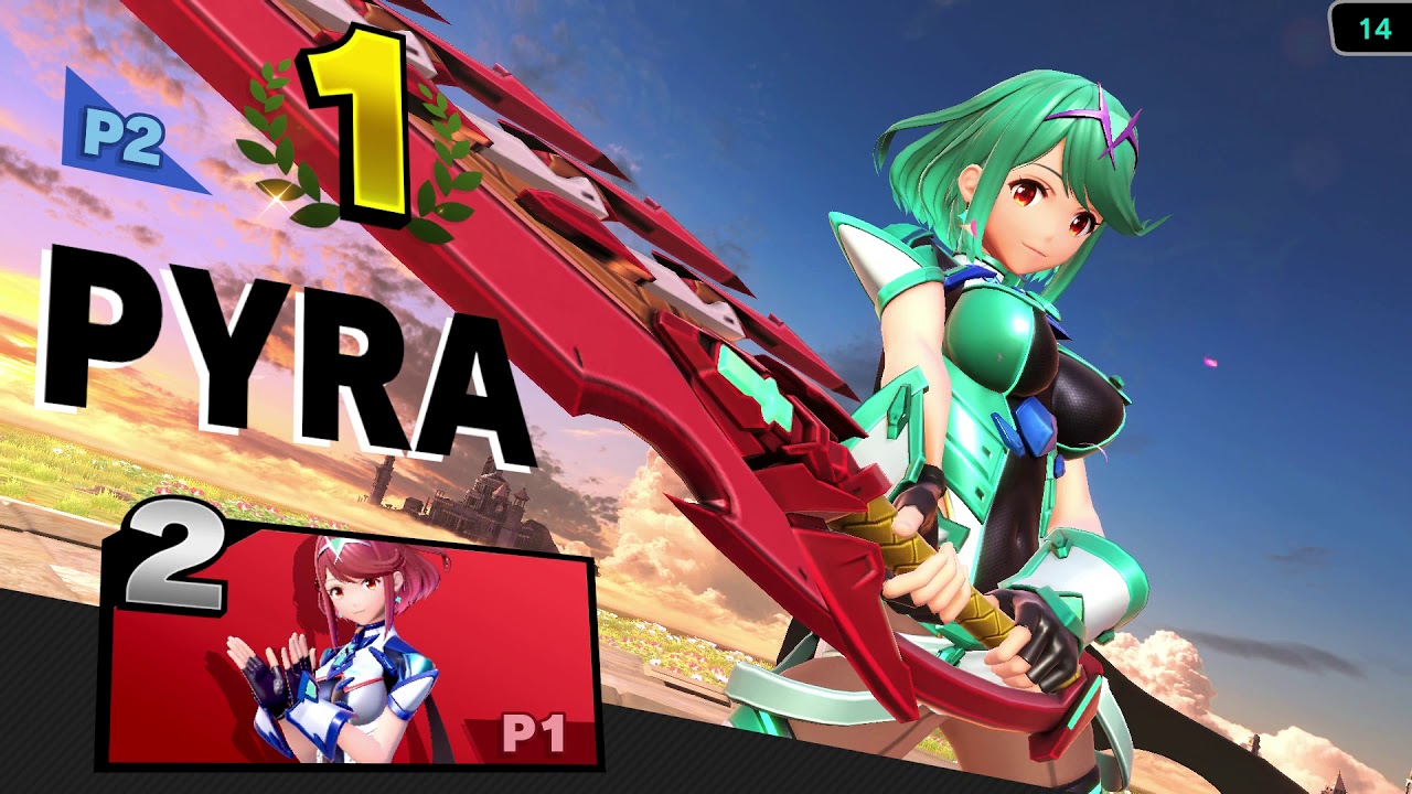 SSBU - Pyra/Mythra Gameplay - No Commentary