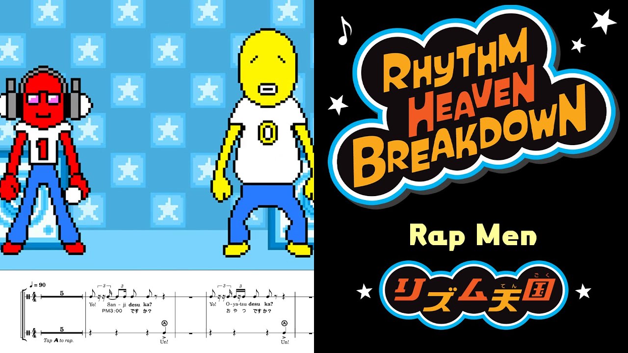 Rhythm Heaven Breakdown | Rap Men (Rhythm Tengoku)