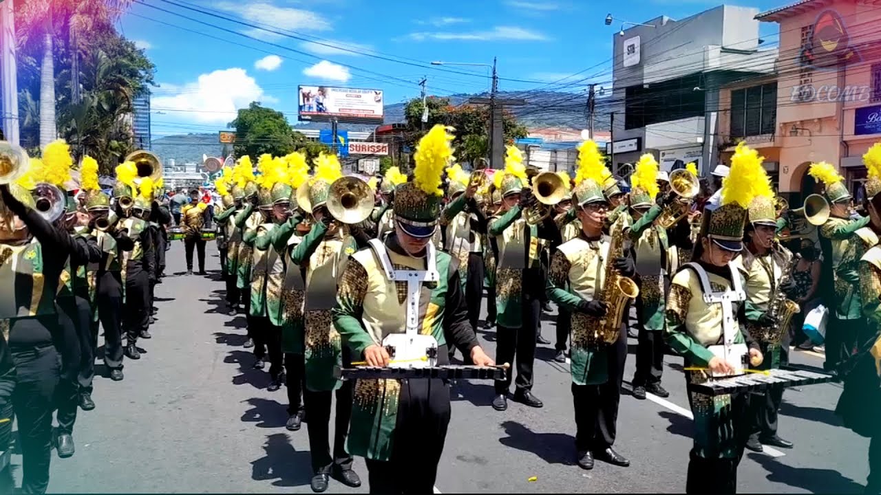 FUNKYTOWN | COCODRILOS MARCHING BAND COMB 2022 🐊 Desfile del Correo San Salvador 2022
