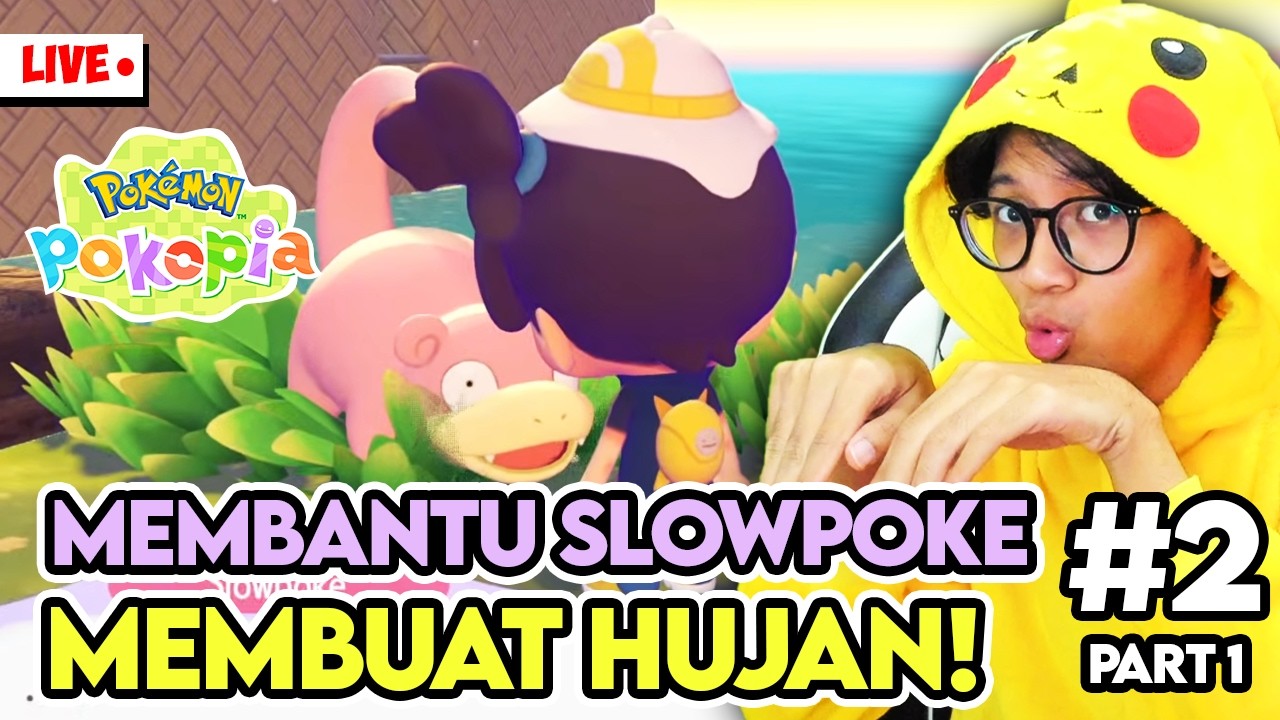 【LIVE🔴】YUK KITA CARI TEMAN POKEMON LAINNYA!! Pokemon Pokopia - 2 [Indonesia]