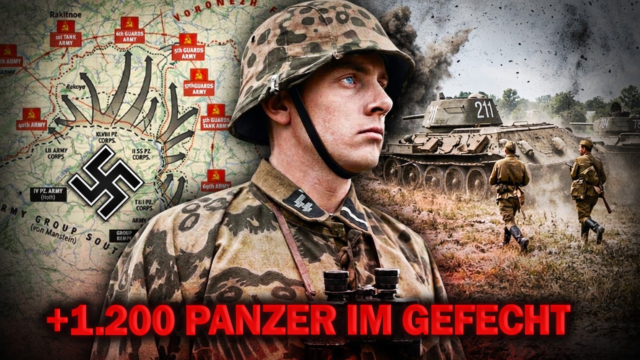 PROKHOROVKA: Die Brutalste Schlacht Zwischen der UdSSR und der Wehrmacht | Ostfront