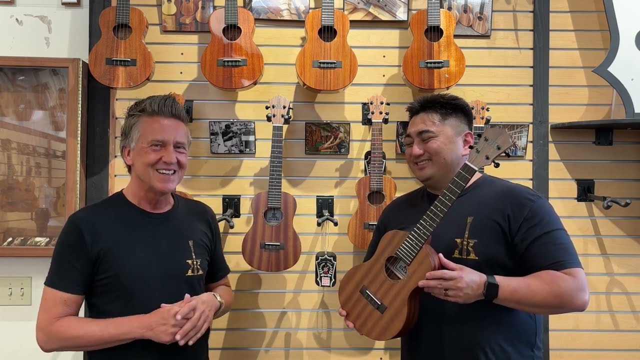 gute-ukulele.de bei Koaloha auf Hawaii - die neuen KoAlanas