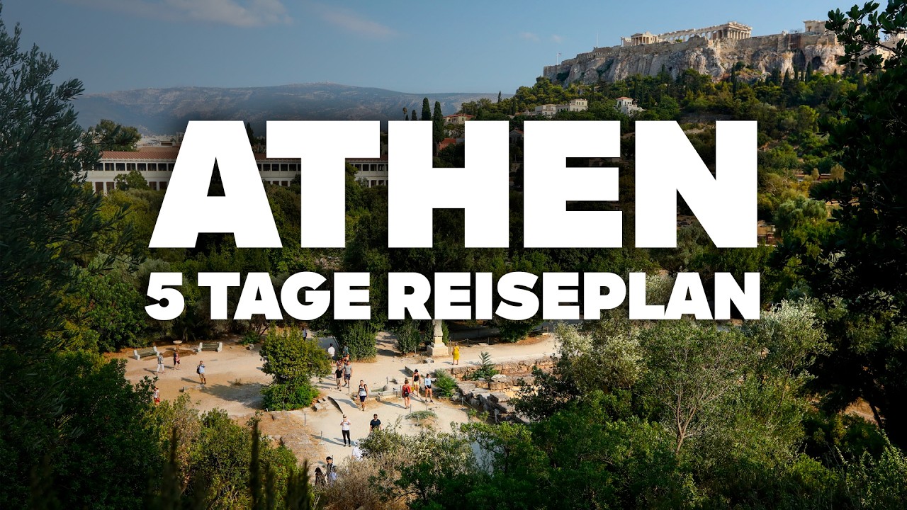 PERFEKTE 5-TAGE-ROUTE IN ATHEN! Was tun, Touren und Attraktionen!