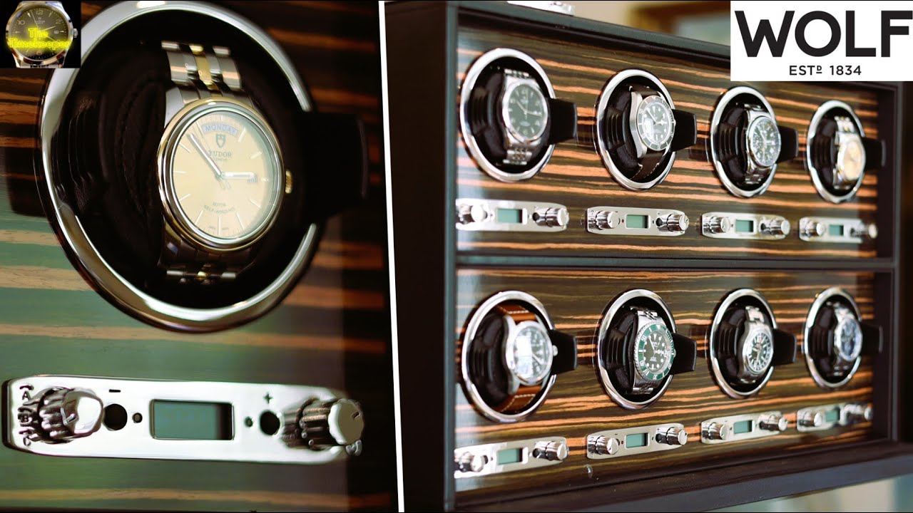 Wolf Roadster 8 Piece Watch Winder | When a single winder won't do