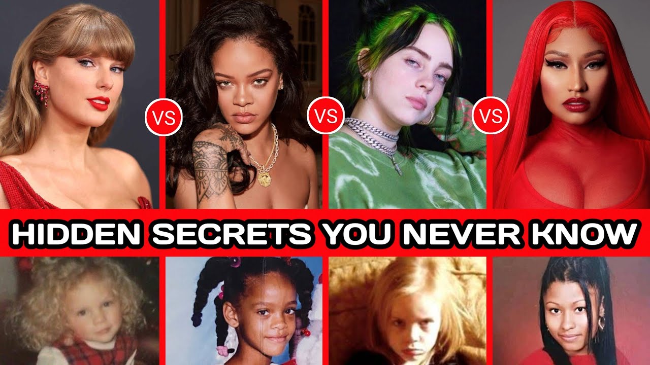 Taylor Swift vs Rihanna vs Billie Eilish vs Nicki Minaj