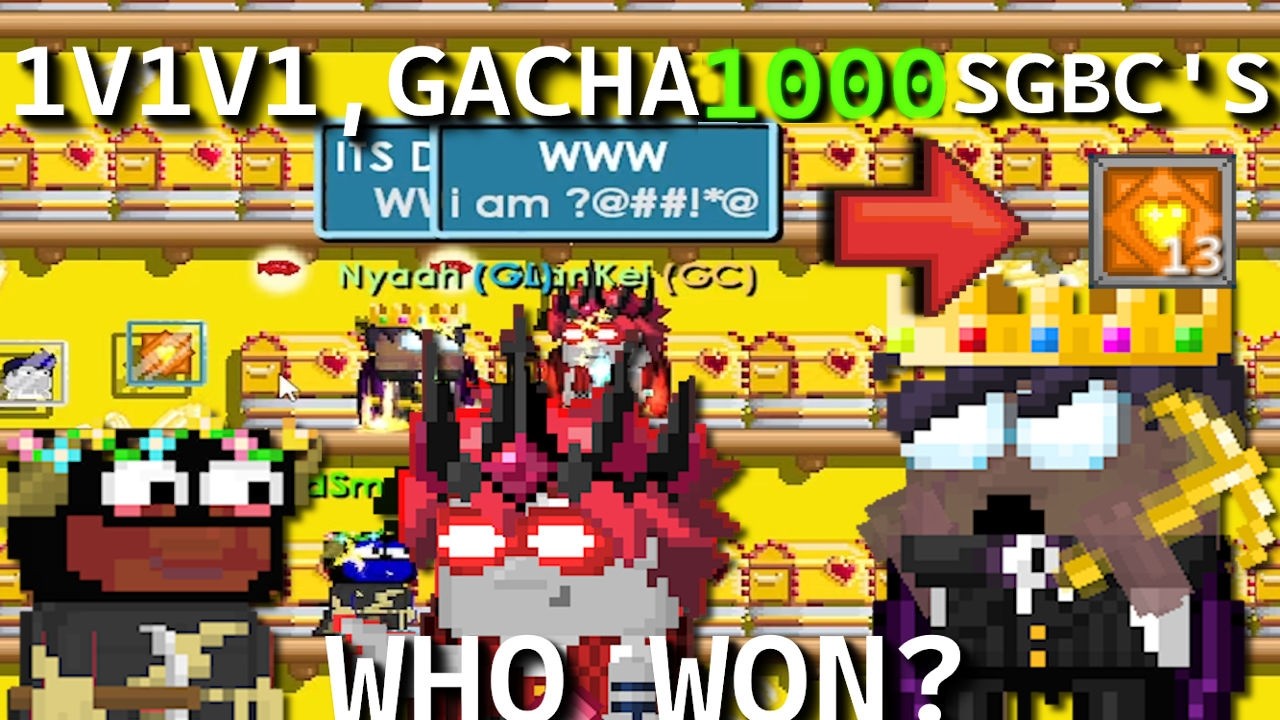 Growtopia | Мы открыли более 1000 SGBC, кому досталось больше всего GHC?!