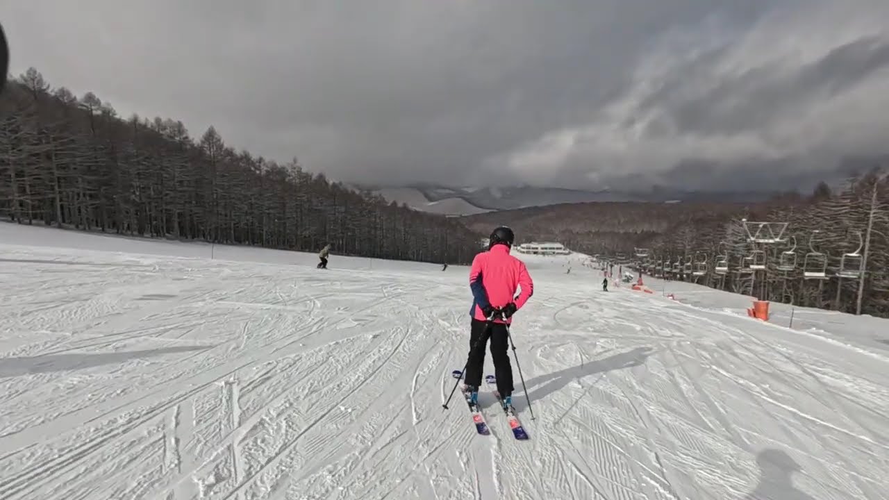 2025/12/12 (金) しらかば2in1スキー場 オープン7日目 午前中の様子 GoPro12 1080p