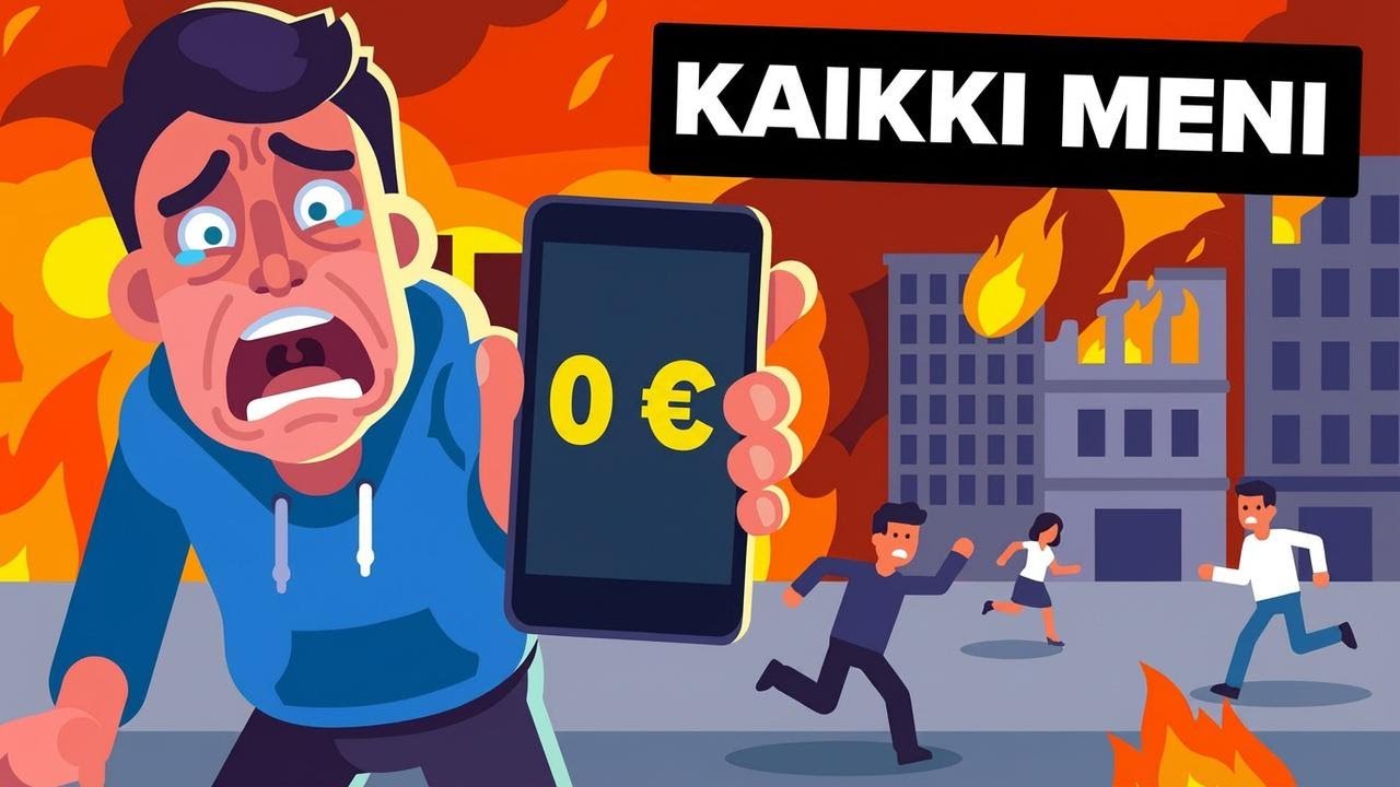 Mitä tapahtuisi, jos kaikki nostaisivat rahansa pankista tänään?