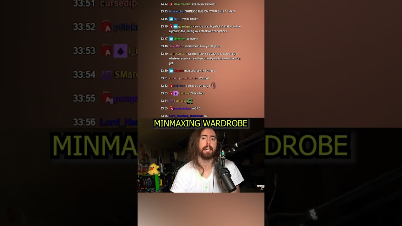 MINMAXING CLOTHES #asmongold  #shorts