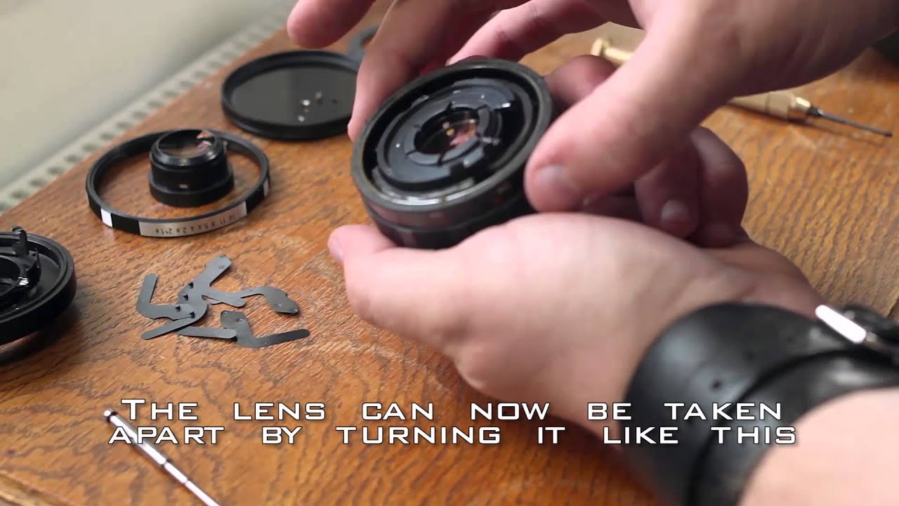 How to fix Pentacon Auto F1.8/50mm, Teardown