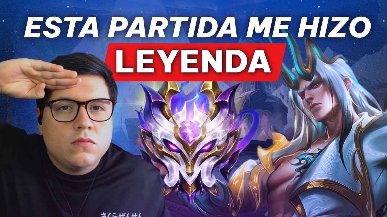Con esta victoria llegué a LEYENDA en Wild Rift 😈🏆