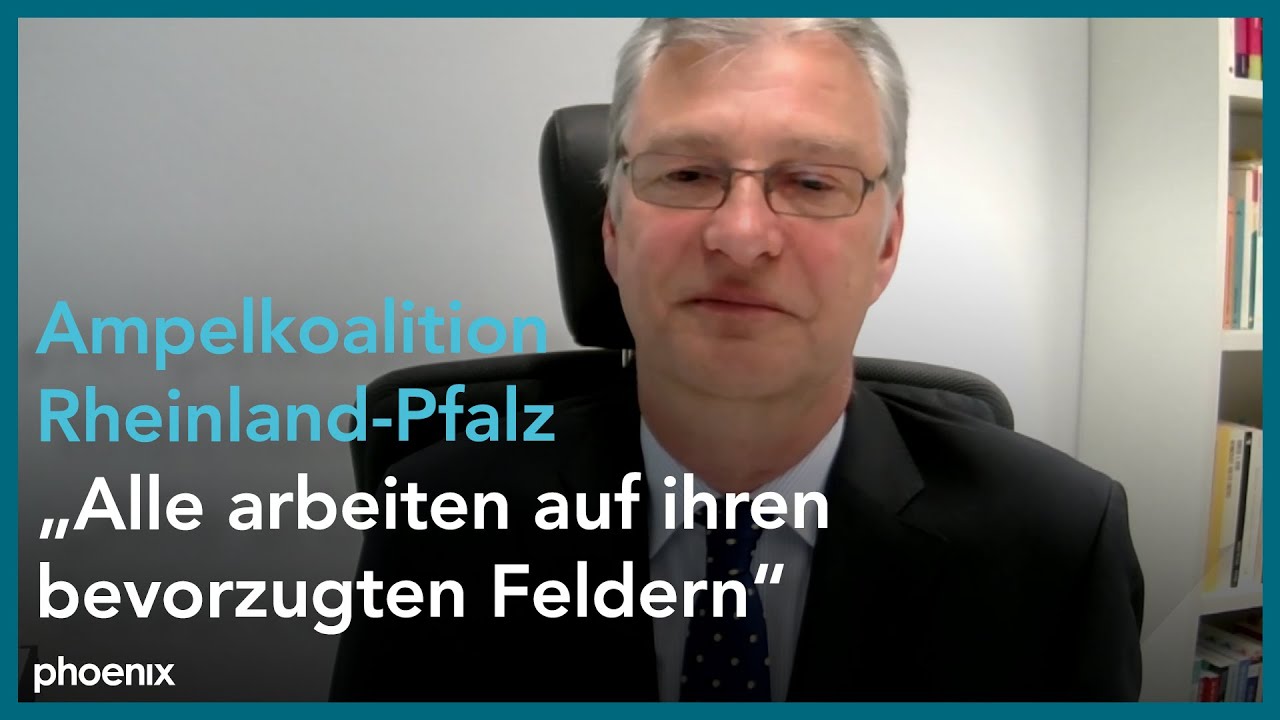 Prof. Thomas Poguntke (Politologe) zur Ampelkoalition in Rheinland-Pfalz