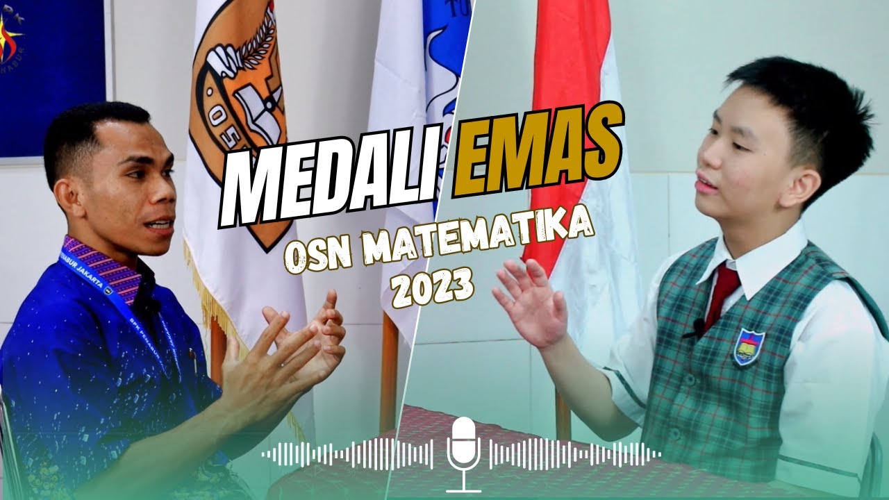 Raih medali EMAS OSN matematika 2023 || Kevin Adi Senjaya
