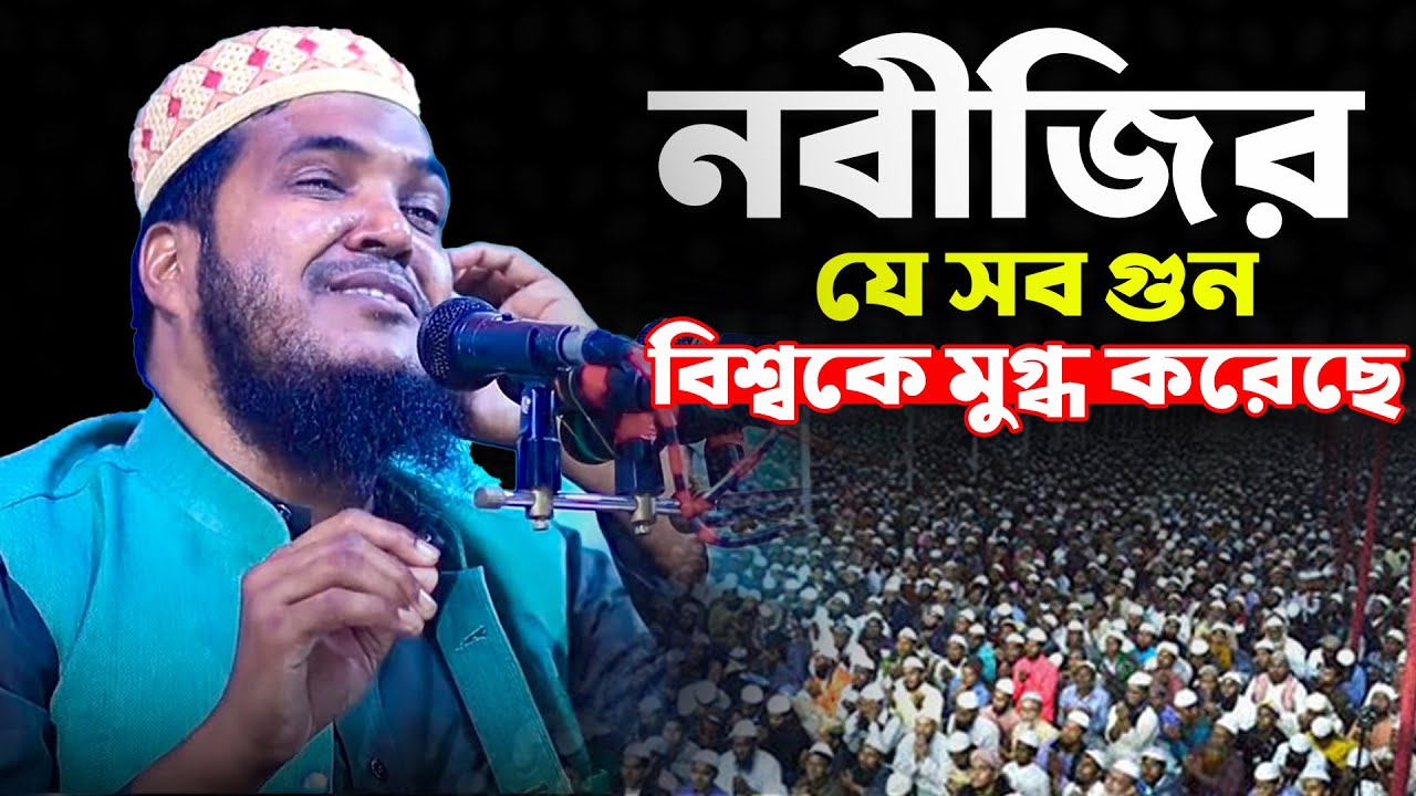 নবীজির যে সব গুন বিশ্বকে  মুগ্ধ করেছে, মাওলানা সেলিম হোসাইন আজাদী, নতুন  ওয়াজ ২০২৪।