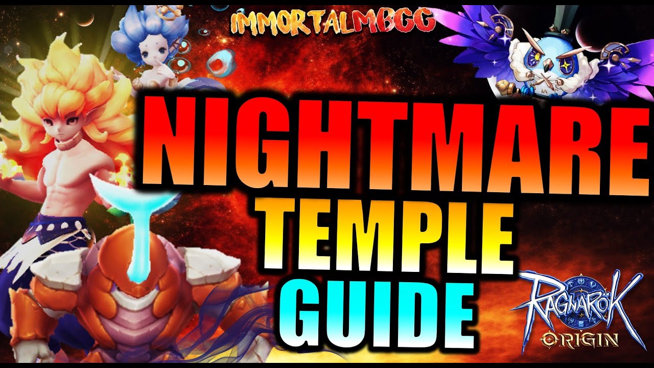 DIVINE ARMAMENTS & NIGHTMARE TEMPLE GUIDE!! - RAGNAROK ORIGIN