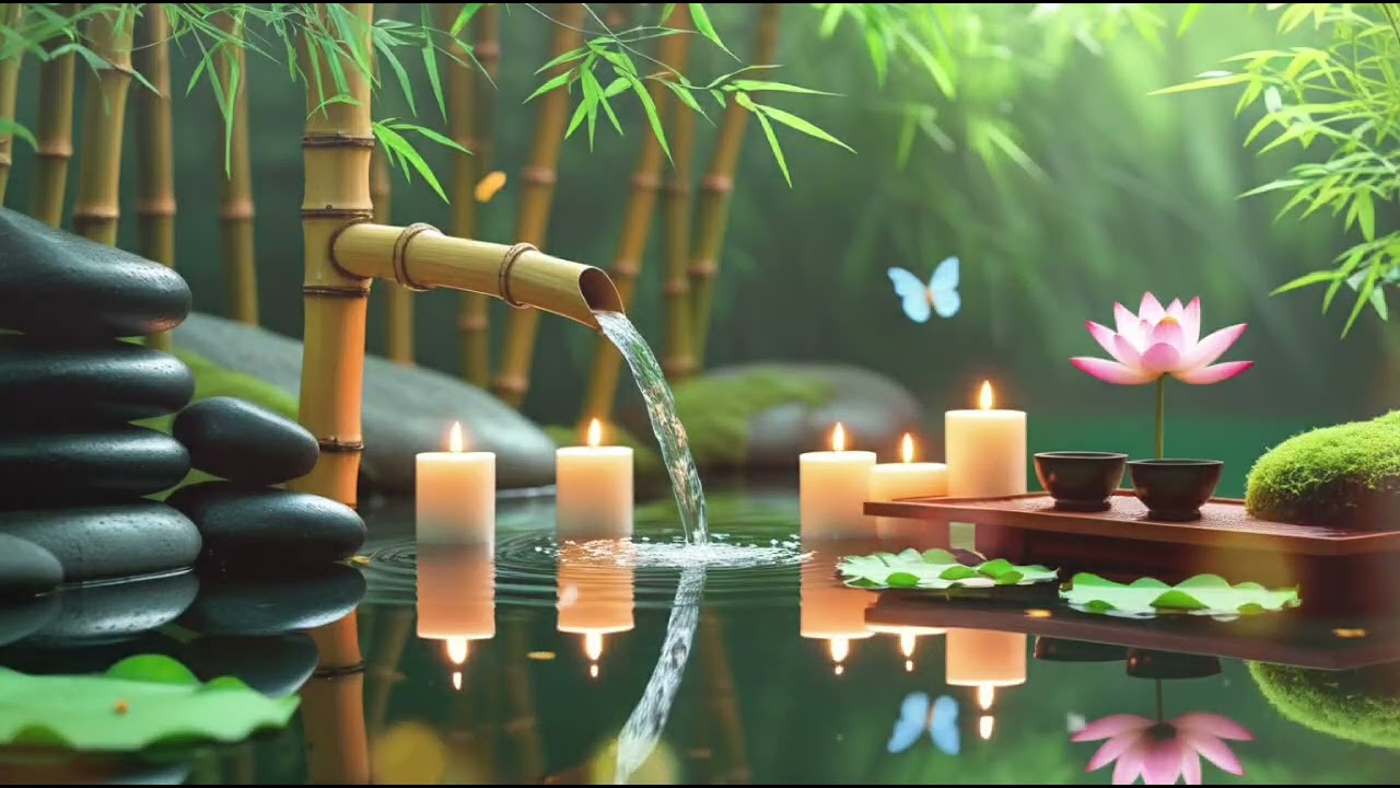 Healing Piano Music for Sleep 🍃 Calm Stress, Anxiety and Depression with Peaceful Spa Ambience