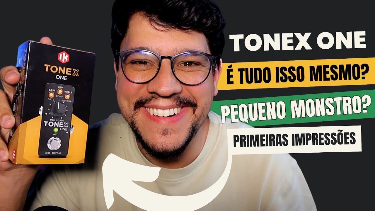 MINHAS PRIMEIRAS IMPRESSÕES do TONEX ONE: O pedal que promete REVOLUCIONAR os SETUPS!