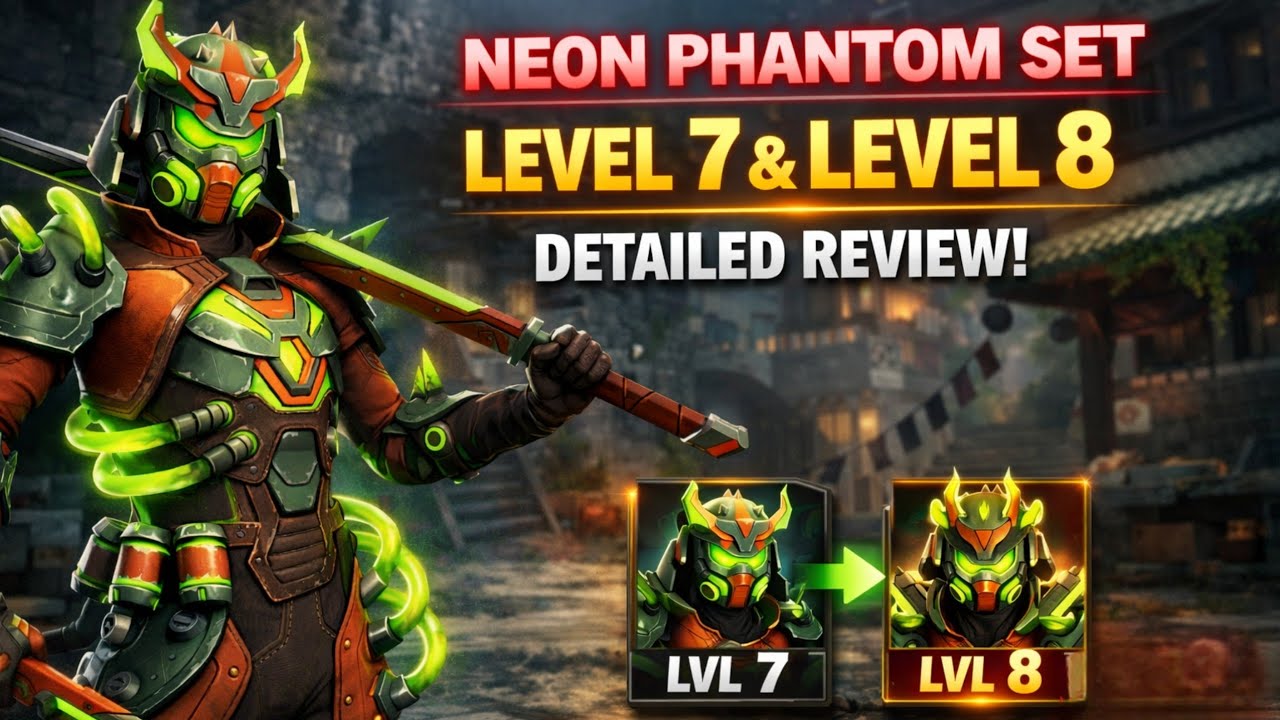 Neon Phantom level 7 and level 8 Detailed Review