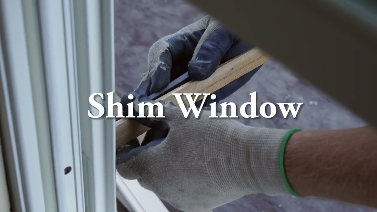 New Construction Install for Infinity Fiberglass Windows from Marvin