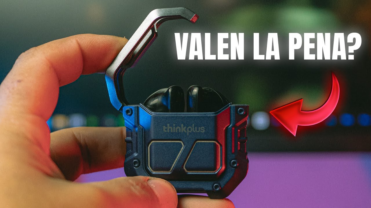 Audífonos GAMER estilo CYBERPUNK? | Lenovo Thinkplus xt81 Review
