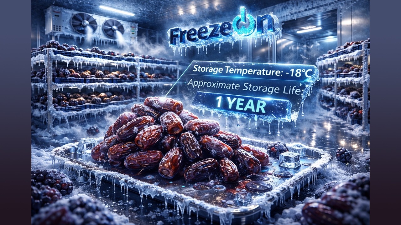 BLUE STAR -COLD STORAGE FITTING FOR DATES | FREEZER ROOM (-20C) | CHILLER ROOM (+2C)