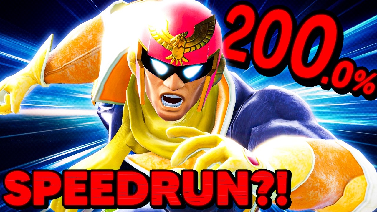 Killing with Every Captain Falcon Move in Smash Bros