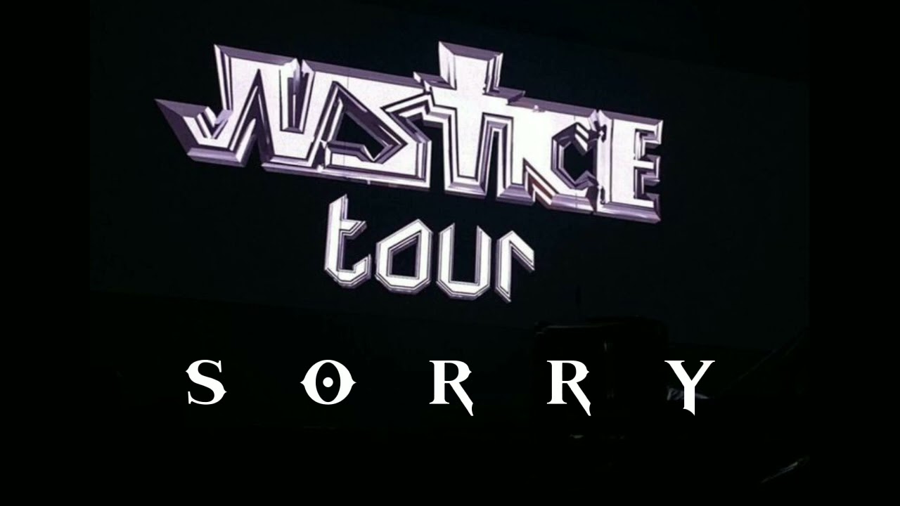 Sorry - Justin Bieber, Justice Tour, Instumental/Backing vocals