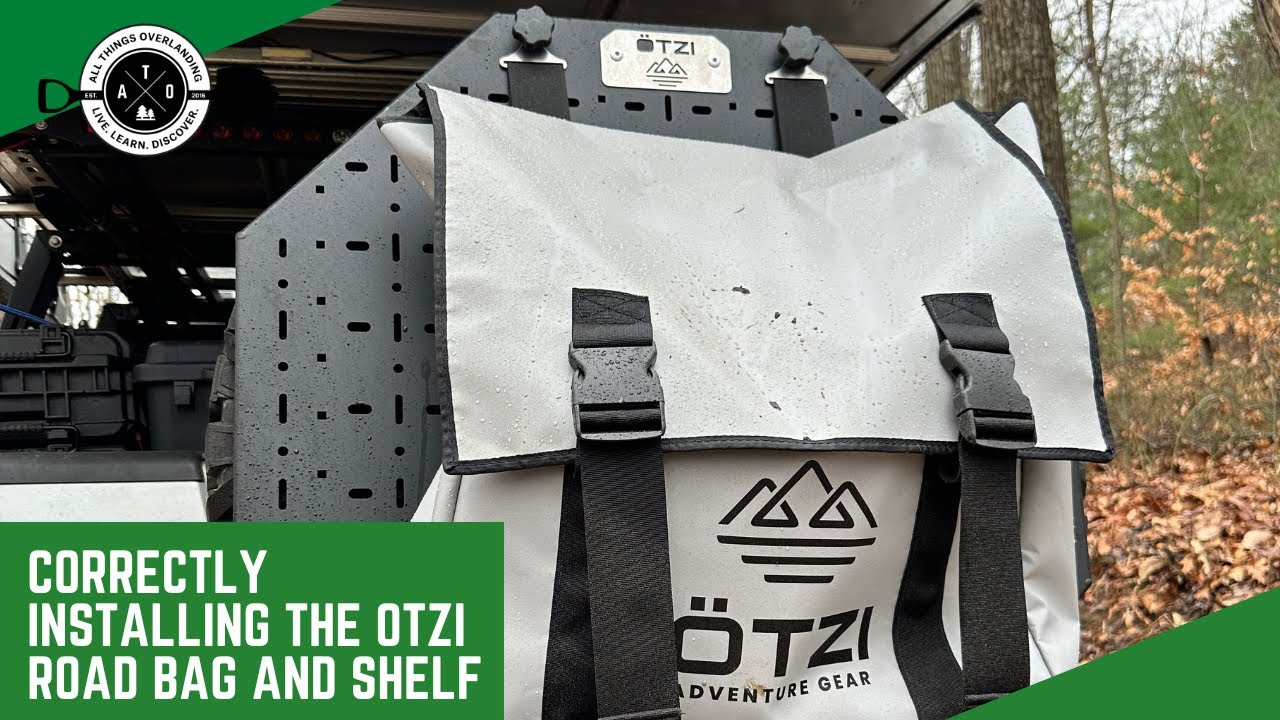 How to Correctly Install the Otzi ModRack Octagon Tire Face Plate and Road Bag w/ Bottom Platform