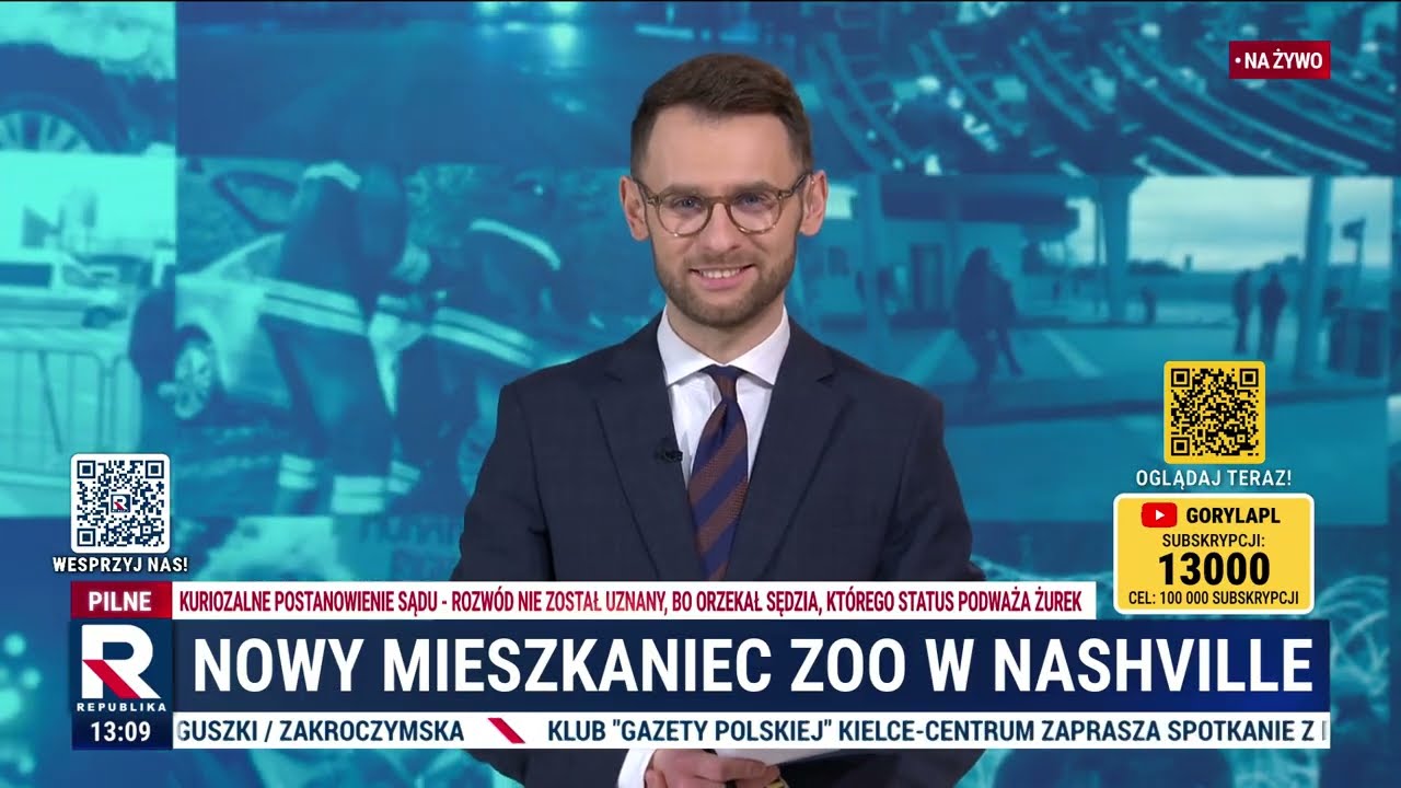 Informacje Telewizja Republika 19.01.2026 godzina 13:00