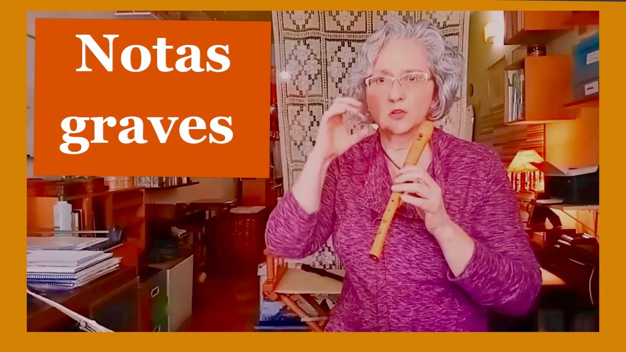 Notas Graves na Flauta Doce Soprano (exercício progressivo)