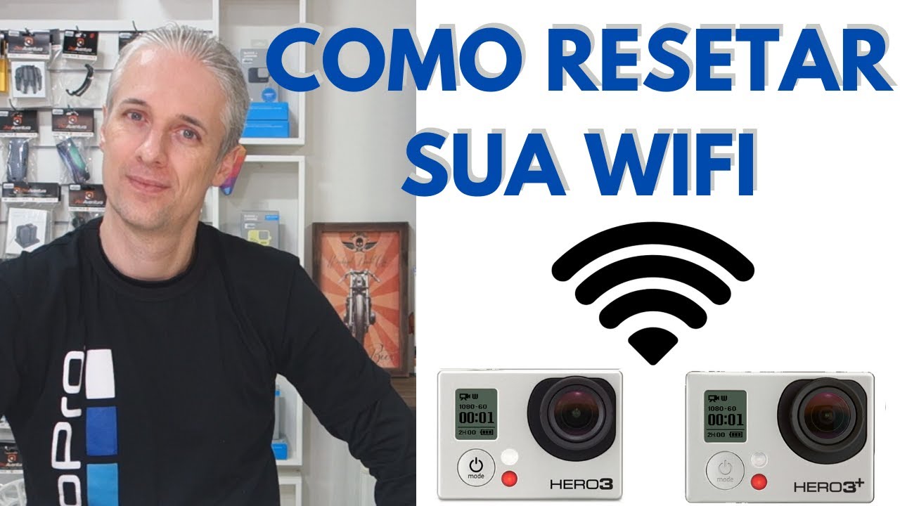 Como Resetar a senha wifi da sua GoPro Hero 3/3+