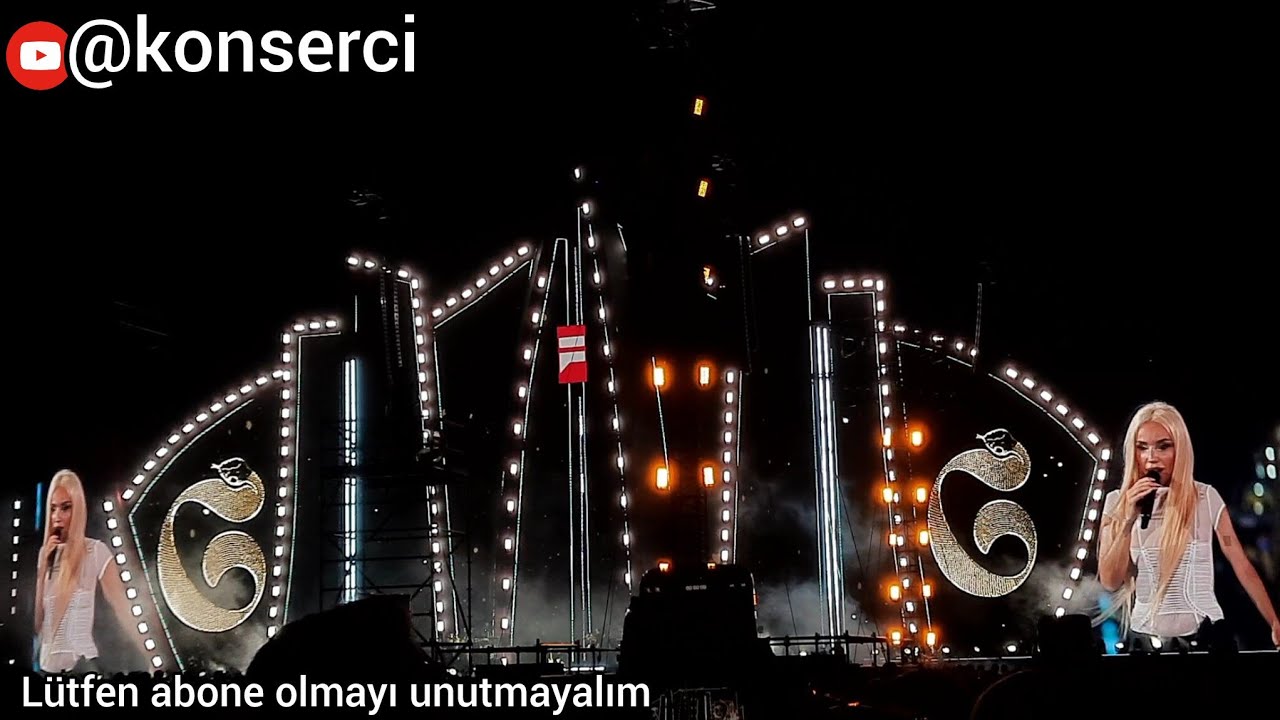 Gülşen İstanbul Festivalinde Büyük İlgi Gördü Sahneyi Sonlandırmakta Zorlandı