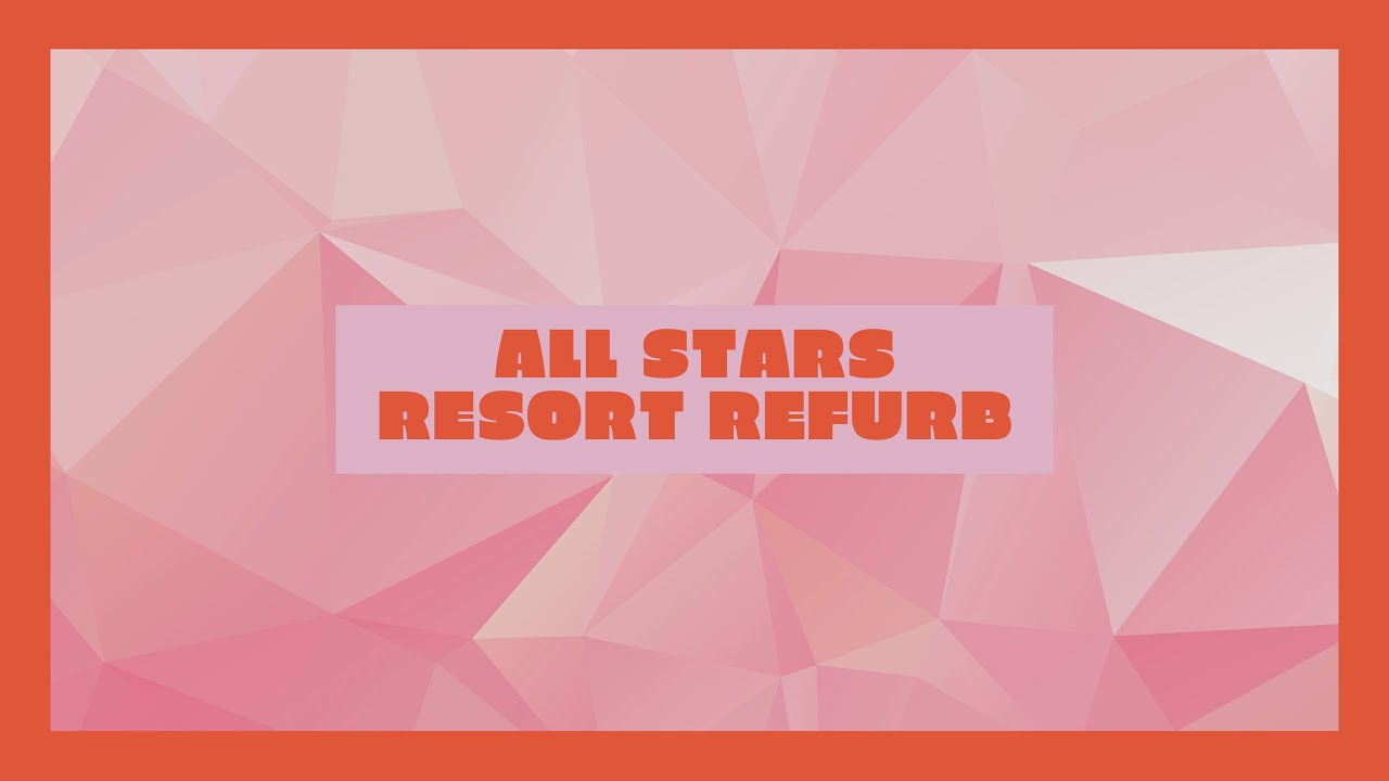 All Stars Movie Resort Refurbished Room