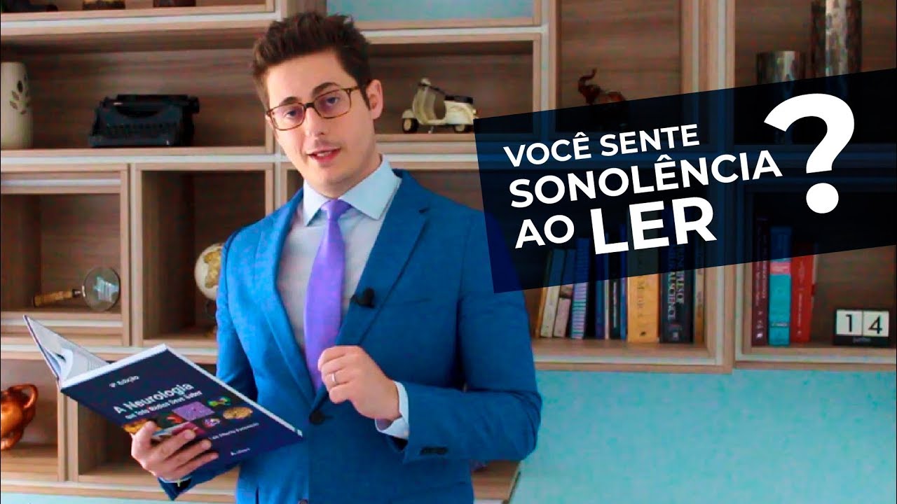 Dicas pra quem sente muito sono quando lê ou estuda com Neurologista Saulo Nader