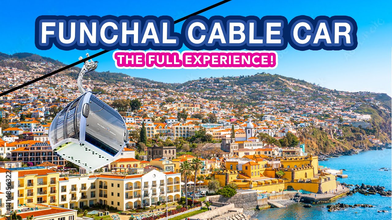 The Funchal CABLE CAR ride with amazing views!