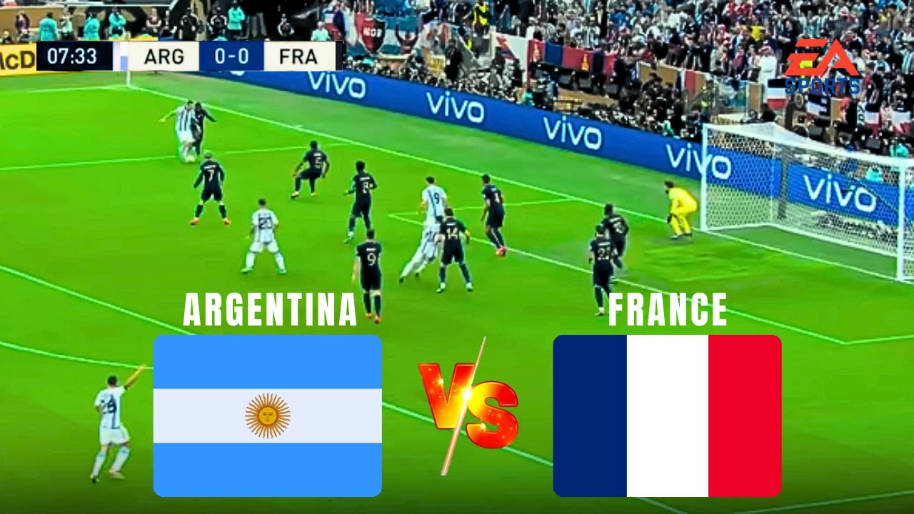 Аргентина против Франции | Отборочный матч Чемпионата мира 2026 | Геймплей FIFA 23