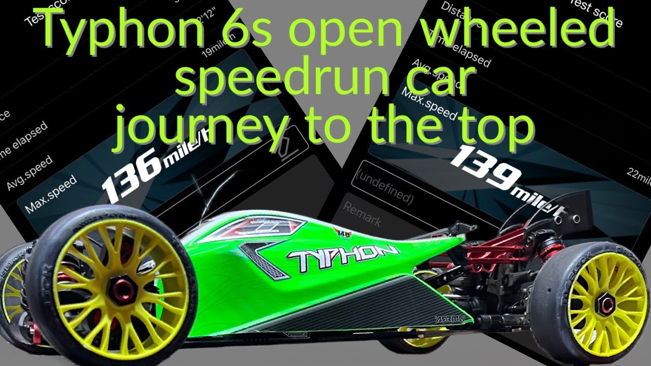 Typhon 6s speedrun car climb to the top!